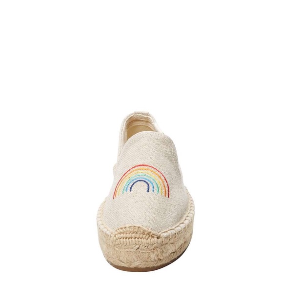 Soludos | Rainbow Embroidered Espadrilles - Picture 3 of 6